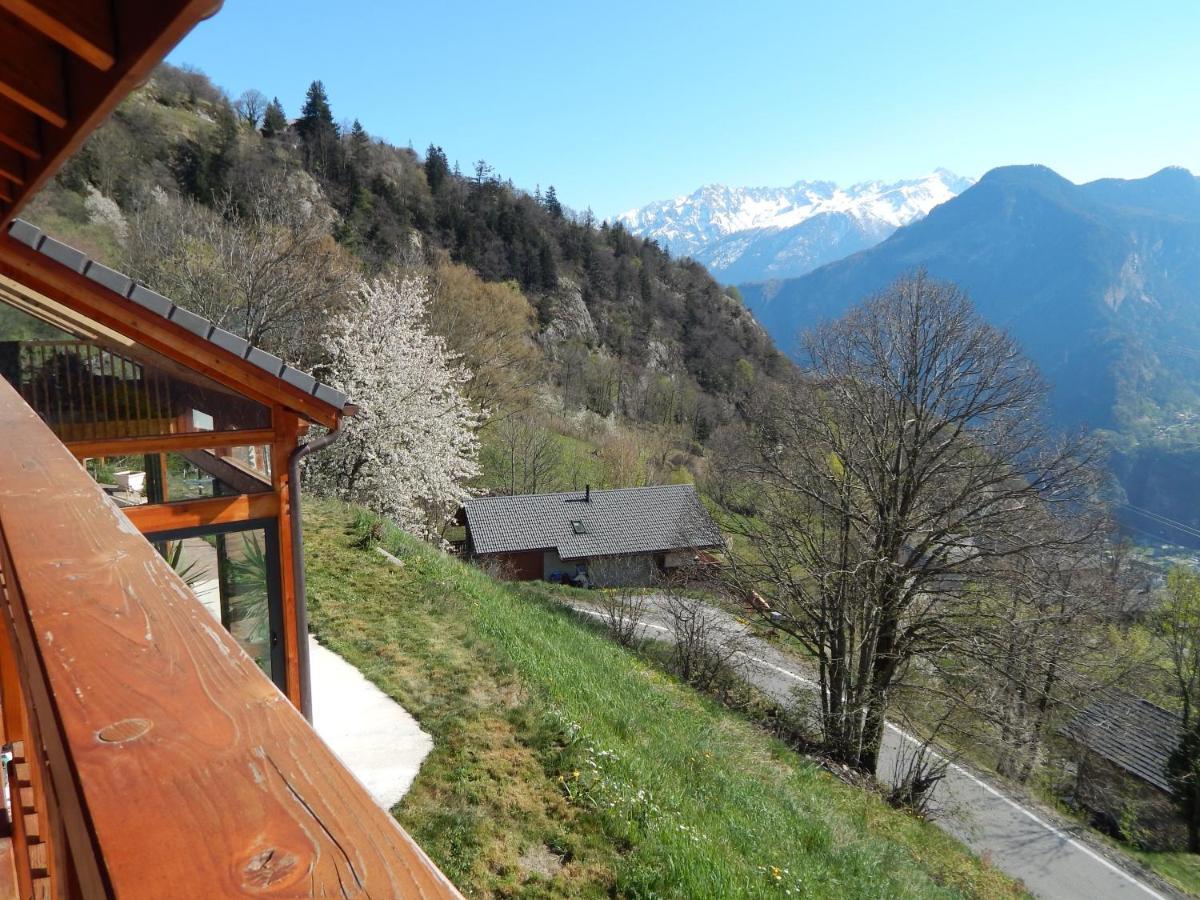 Villa L Ame Et Son Du Coeur Dorenaz Exterior foto